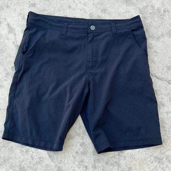 💚PrAna Men's Hybrid Black Shorts Size 34 - Picture 1 of 9